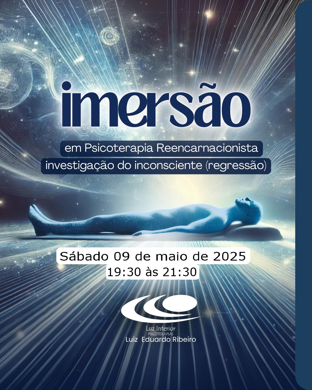 IMERSÃO EM PSICOTERAPIA REENCARNACIONISTA
